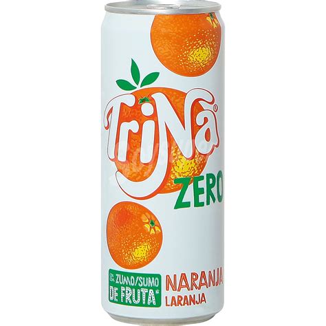 Trina Trina Zero Refresco De Naranja Zero Lata De Cl