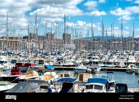 Old port of Marseille, France Stock Photo - Alamy