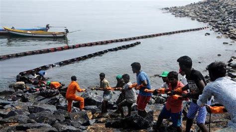 Report Pegs Ennore Oil Spill At 251 Tonnes The Hindu