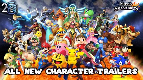 Super Smash Bros All New Character Trailers Inc Duck Hunt Duo