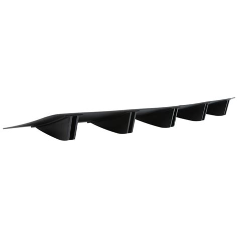 For Ford Fusion Se S Rear Bumper Lip Diffuser Shark Fin Wing Spoiler