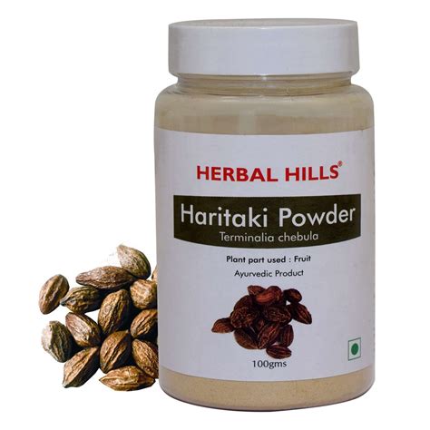 Herbal Hills Haritaki Powder Pack Of Gm Ayubazar