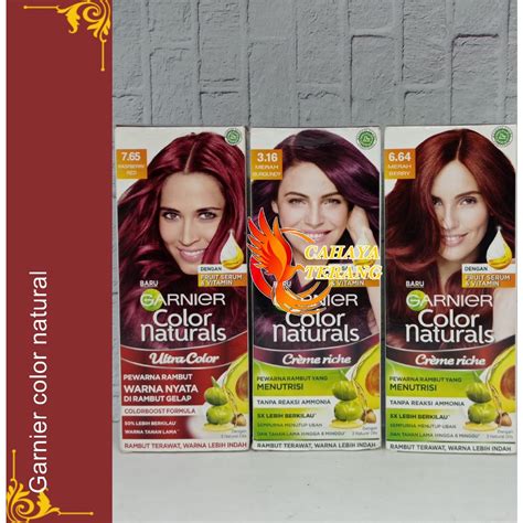 Jual Garnier Hair Color Naturals Cat Rambut Box Creme Riche Ultra Color