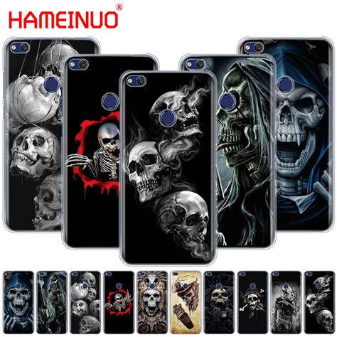 Hameinuo Horror Skull Cover Phone Case For Huawei Ascend P P P P