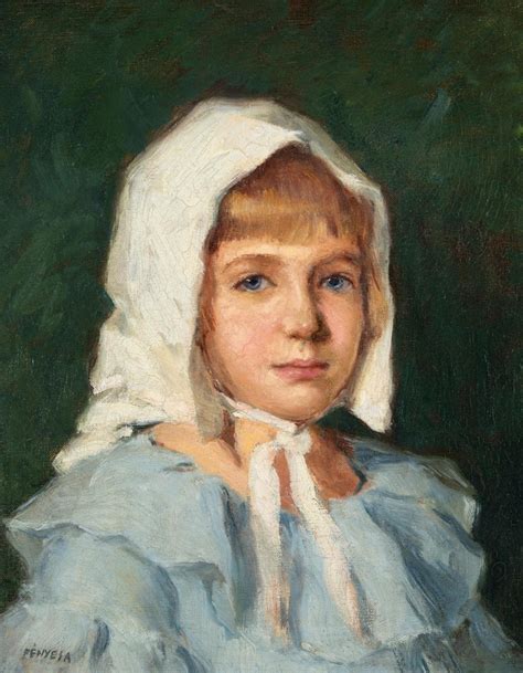 Sold at Auction Adolf Fényes Fényes Adolf 1867 1945 Little Girl