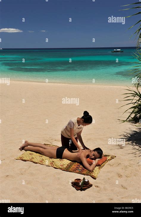 Massage On The Beach Shangri La Boracay Resort And Spa In Boracay Philippines Southeast Asia