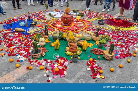 Ceremonia Espiritual Andina Chakana Ecuador Foto De Archivo Imagen De