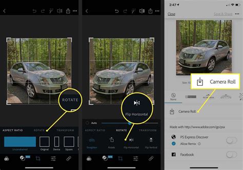 How To Mirror Or Flip An Image On The IPhone