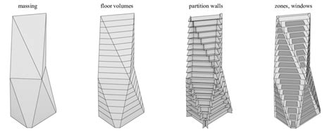 Complex Massing Input Floor Subdivision Inner Subdivision And Facade