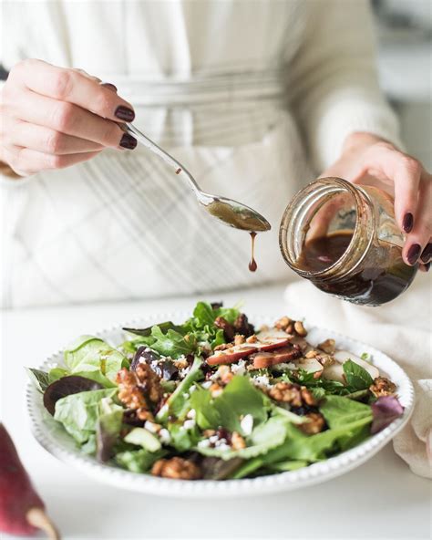 Fall Pear Salad With Candied Walnuts Karlene Karst