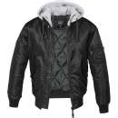 MA1 Jacke Sweat Hooded Schwarz Grau M Outdoorfan De Bundeswehr Sh