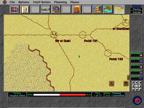 Screenshot of Operation Crusader (DOS, 1994) - MobyGames