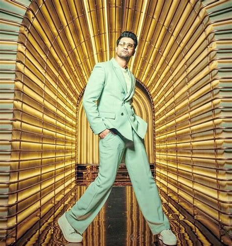 Vicky Kaushal Is Making Us Go Weak In The Knees In Pastel Green Blazer