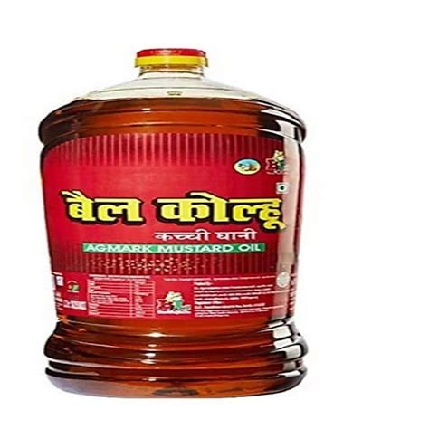 Bel Kolhu Kachi Ghani Mustard Oil With Cold Pressed Extraction 1 Litre Application Domestic At