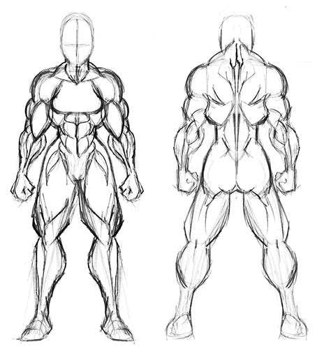 Female Superhero Body Template