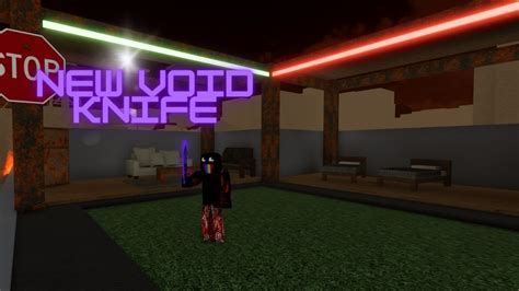 Showcasing The New Void Knife Da Hood Youtube