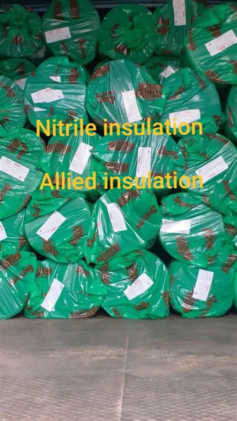 Nitrile Rubber Mm Supreme Insuflex With One Side Aluminium Foil Size