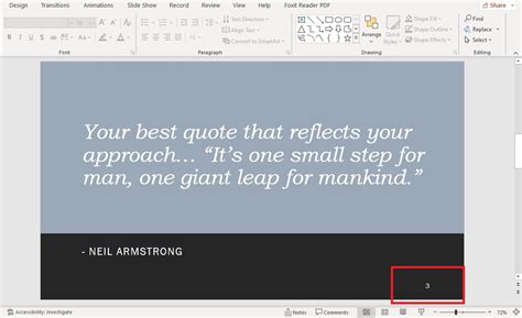 How To Add Slide Numbers In Powerpoint Presentationskills Me