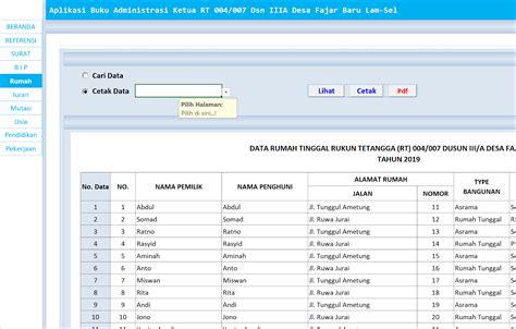 Contoh Laporan Kas Rt Excel Inilah Contoh Laporan Keuangan Excel