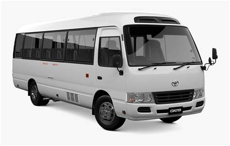 The Toyota Coaster Is One Of The Larger Transport Vehicles Toyota