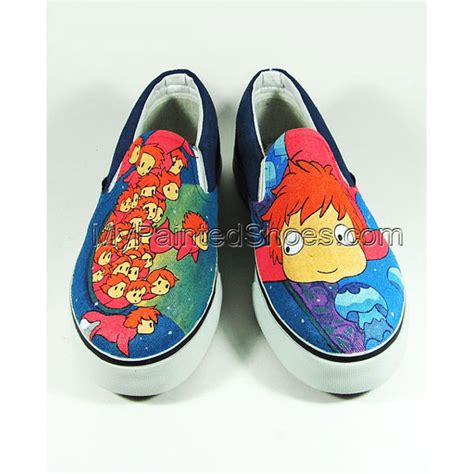 Custom Anime Shoes Slip-on Painted Canvas Shoes