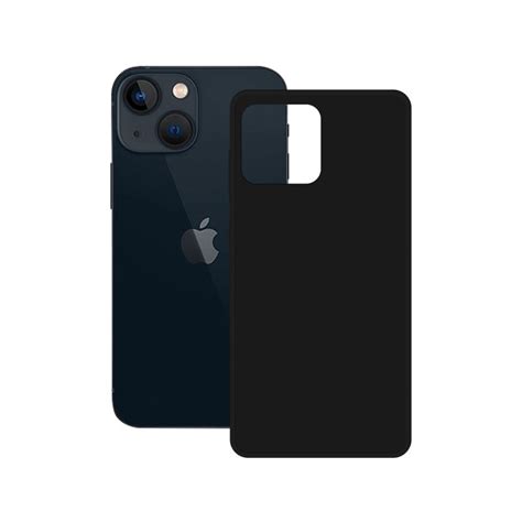 Capa De Contato Acabamento Fosco Para Iphone Preto