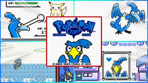 Pokémon Yellow Cramorant Edition Hack Rom Game Boy Con 150 Pokemon