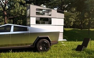 Tesla Cybertruck Gets ‘Disappearing Camper’ - RV News