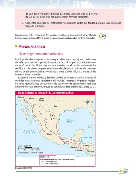 Geograf A Primero Telesecundaria P Gina De Libros