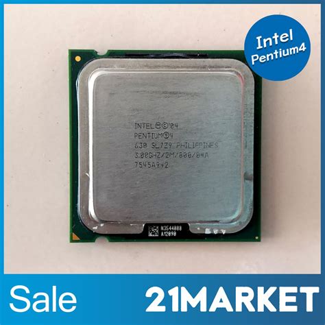 CPU Intel Pentium 4 3 0GHz 2M 800Mhz Socket 775 สนคามอสอง Shopee