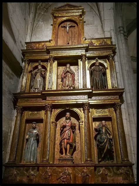 Retablo Barroco De San Juan Bautista Baroque Alterpiece Of St John The