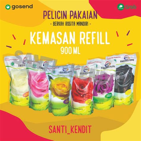 Jual Pelicin Dan Pewangi Mawar Super Laundry Msl Refill Di Lapak Santi