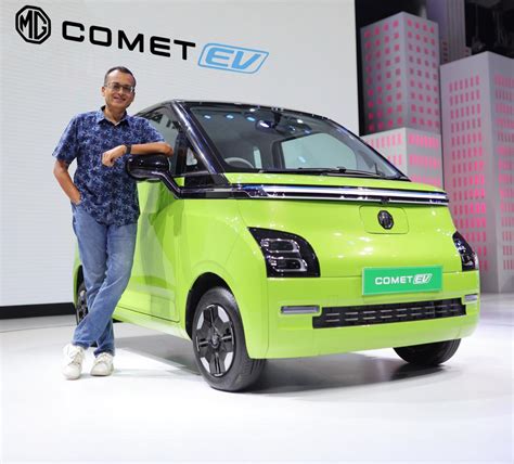 Mg Motor India Launches Comet Ev The Smart Electric Vehicle In Three