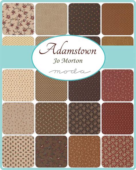 Moda Adamstown Jelly Roll By Jo Morton 38130JR Emerald City Fabrics