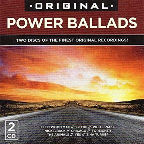 Various Artists Original Power Ballads Music