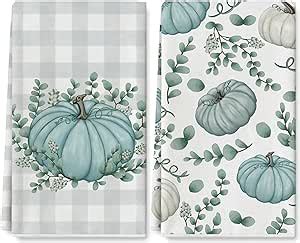 Amazon Anydesign Fall Kitchen Dish Towel X Inch Pumpkin