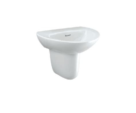 Parryware Cascade Nxt Semi Pedestal Wash Basin White At Rs 2500 Piece