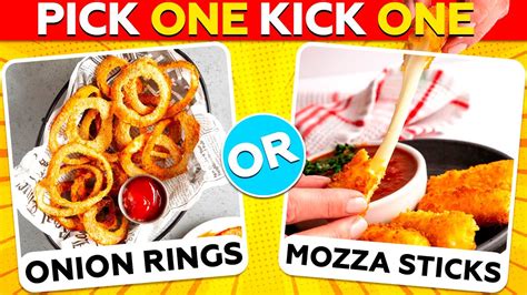 Pick One Kick One Junk Food Edition YouTube