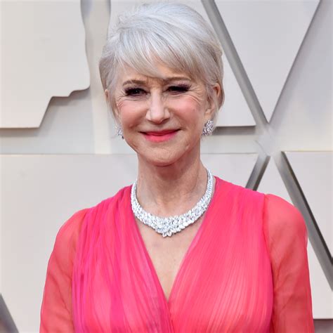 Helen Mirren Hair Styles - Wavy Haircut