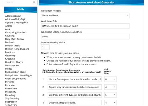 Homeschooling with Super Teacher Worksheets — Entirely at Home - Worksheets Library