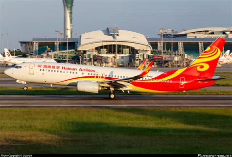 B 6060 Hainan Airlines Boeing 737 84P WL Photo By Li Junjie ID