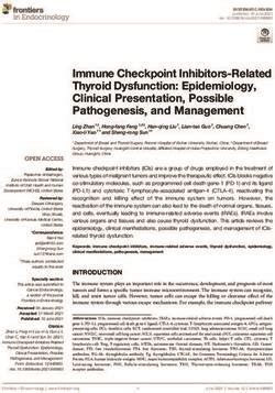 Immune Checkpoint Inhibitors Related Thyroid Dysfunction Epidemiology