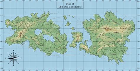 Geography of the Two Continents | The Two Constructed Continents Wiki ...