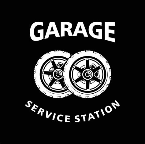 Car Logo Garage Service Parts Auto Parts Auto Repair Logo