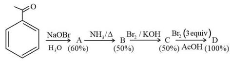 Write the different products formed during the reaction of ketone with ...