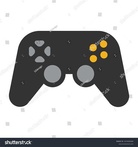 Video Game Vector Emoji Console Gamepad Stock Vector (Royalty Free ...