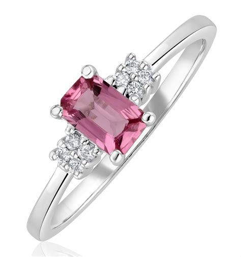 Pink Sapphire Rings The Diamond Store