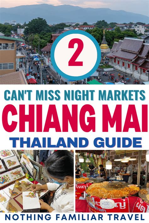 Night Market Chiang Mai: 2 Best Weekend Markets You Can’t Miss