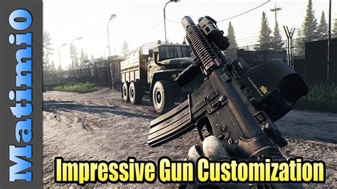 Impressive Weapon Customization Escape From Tarkov Youtube