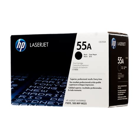 Original Hp 55a Black Laserjet Toner Cartridge Ce255a